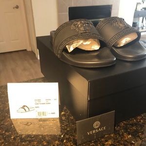 Versace Medusa Pool Slide Sandals